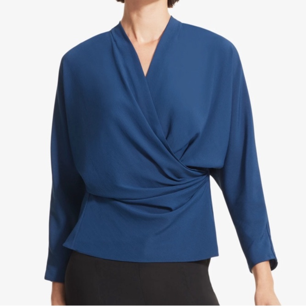 MM LaFleur Rivers top - Regent Blue +1